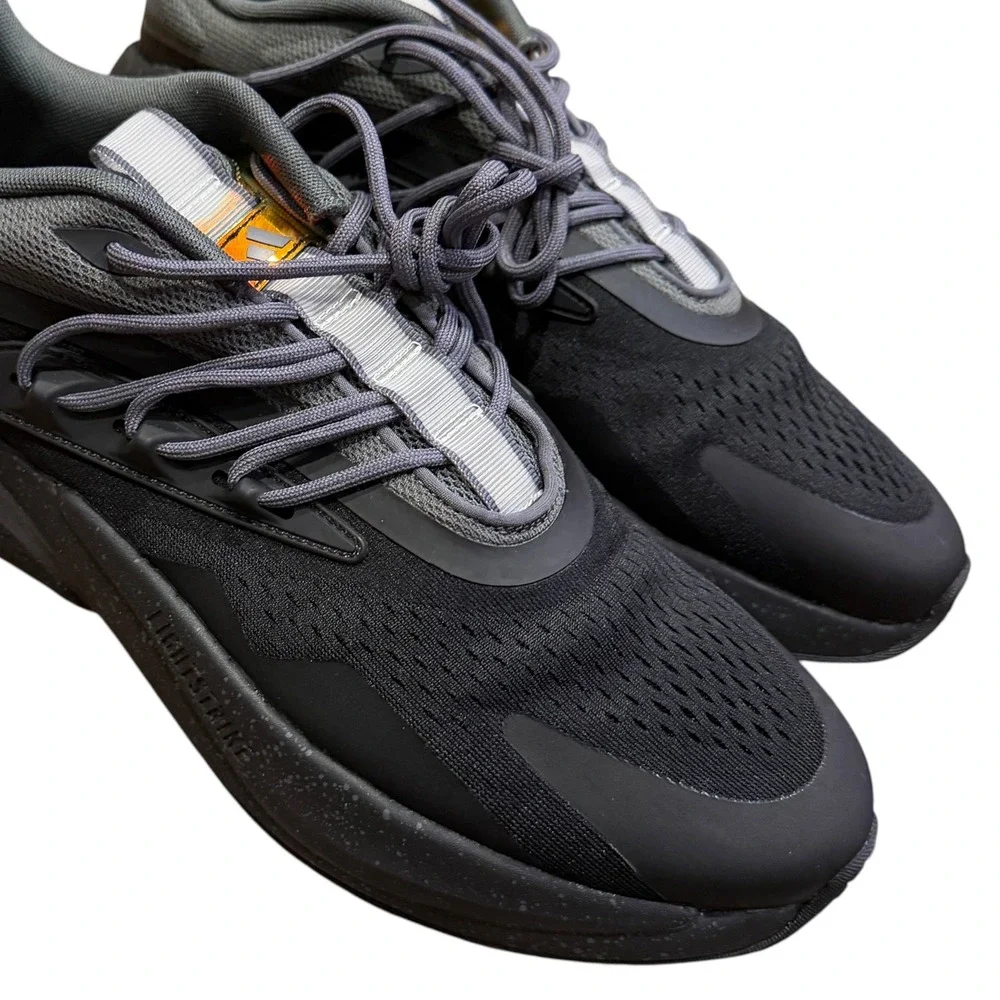 adidas AlphaBoost V2 Men Size 14 Carbon Black New Style IH0695 Running Shoes